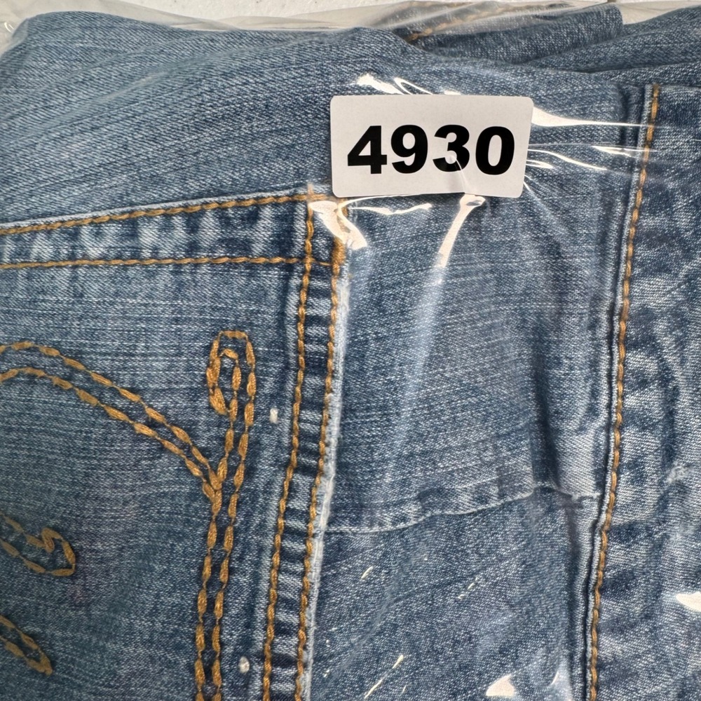 VTG Y2K Tommy Hilfiger Jeans Womens 16 Light Wash Denim Logo Bootcut Retro - Picture 11 of 11